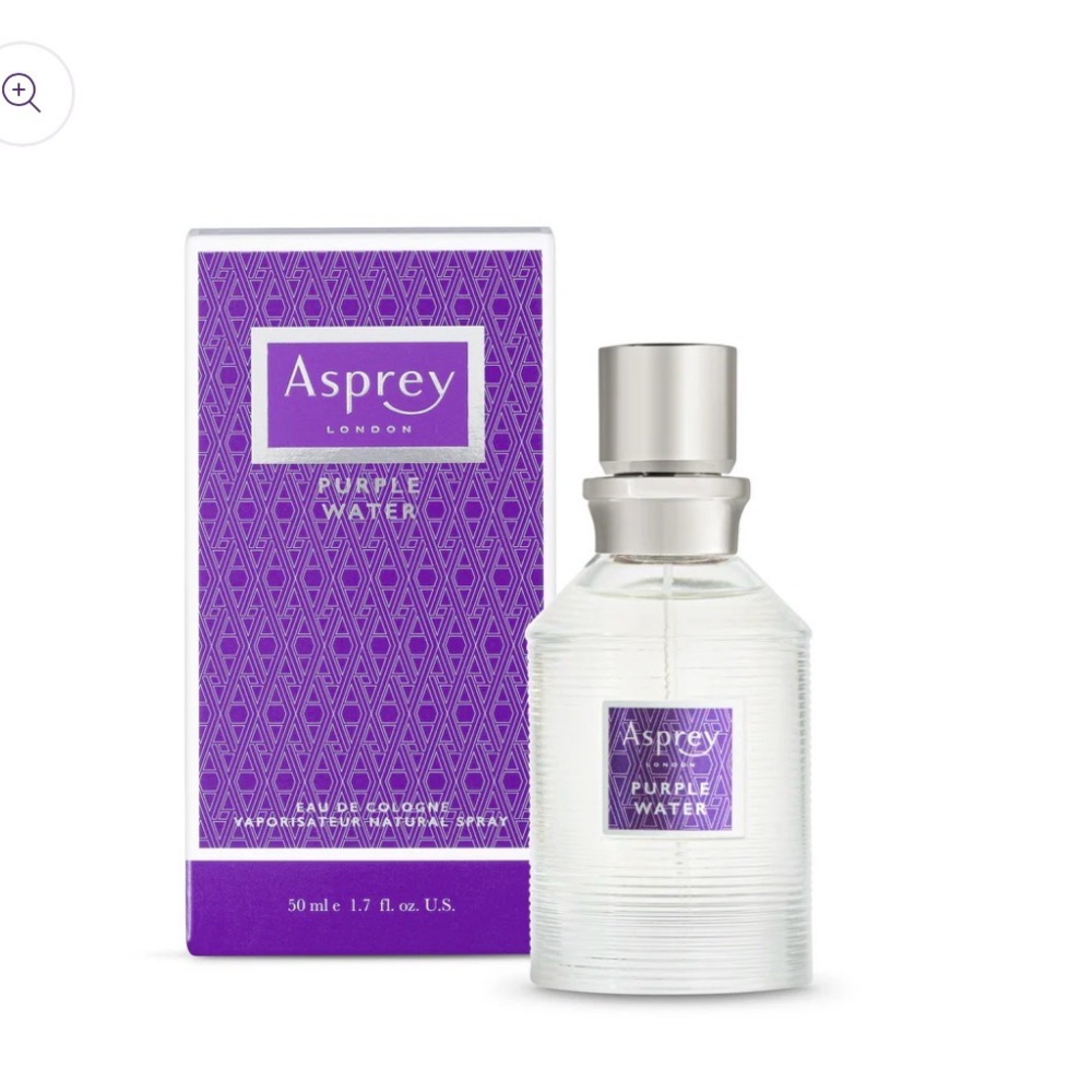 Asprey Purple Water Eau de Cologne - 50 ml. Unopened in box.